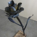 Rose sculptée